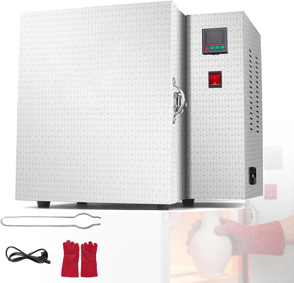 GmhXylophyte, Piec elektryczny, 1500 W, żeliwo, Czcionka Dentaire i Cire Fritting A