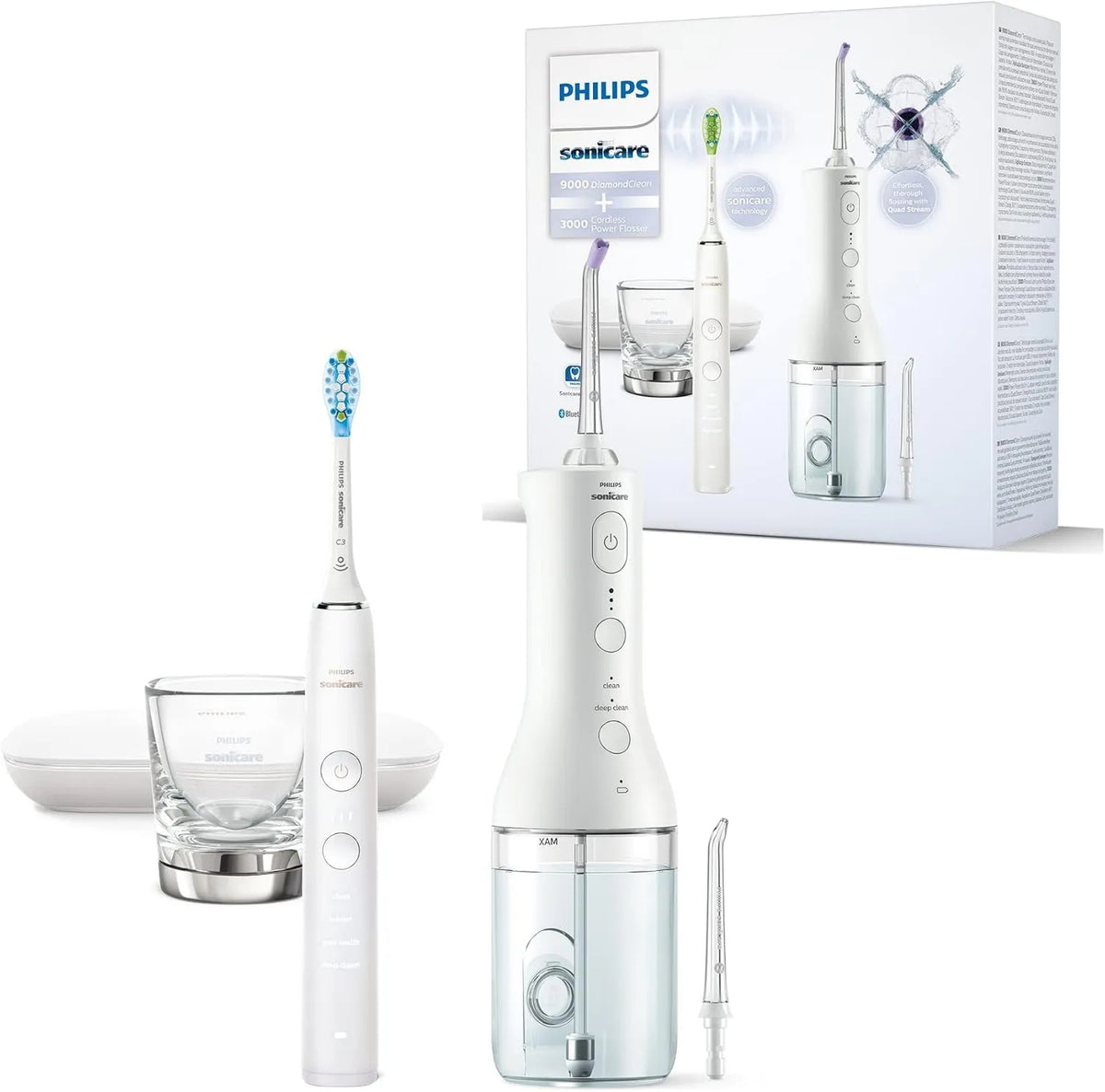 PHILIPS, HX3866 / 41 szczotka, szczoteczka do zębów wielokrotnego użytku, płyta IPS, bezprzewodowy, biały HX3866/41