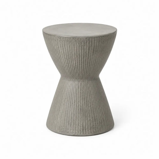 Stolik ogrodowy betonowy szary 45 cm