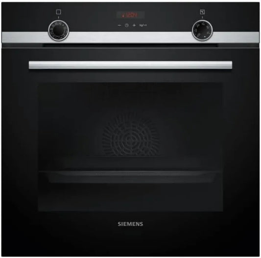 SIEMENS piekarnik do zabudowy, Piec elektryczny HB574ABR3F, 60 cm, 71 l, czarny, piekarnik, zintegrowany piec wielofunkcyjny 71 l 60 cm czarny