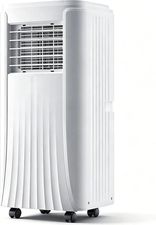 ZHIQXUE klimatyzator przenośny, BTU 4 4 -in-1 klimatyzator, klasa E- energii, przenośny, minutnik 4-en-1