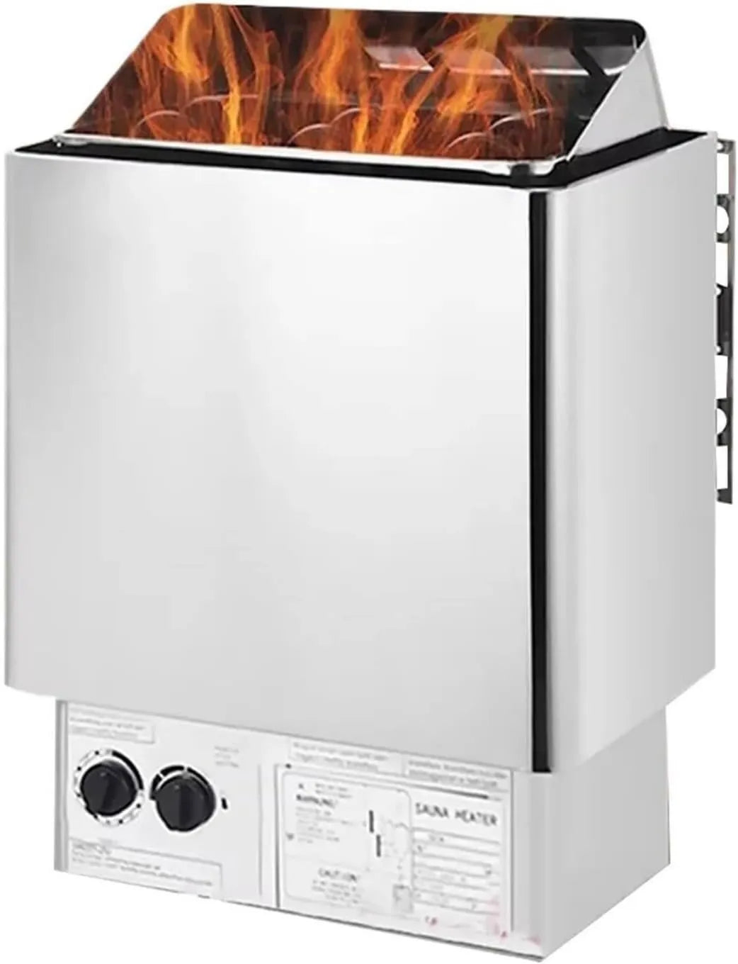 LMYYDES, Piec elektryczny 220 V- 6 KW, 220 V, parowy, profesjonalny, itp. 220 V- 6 KW, piec elektryczny Sauna, ze zintegrowaną kontrolą wewnętrzną, Sauna pokój 220 V-6 KW