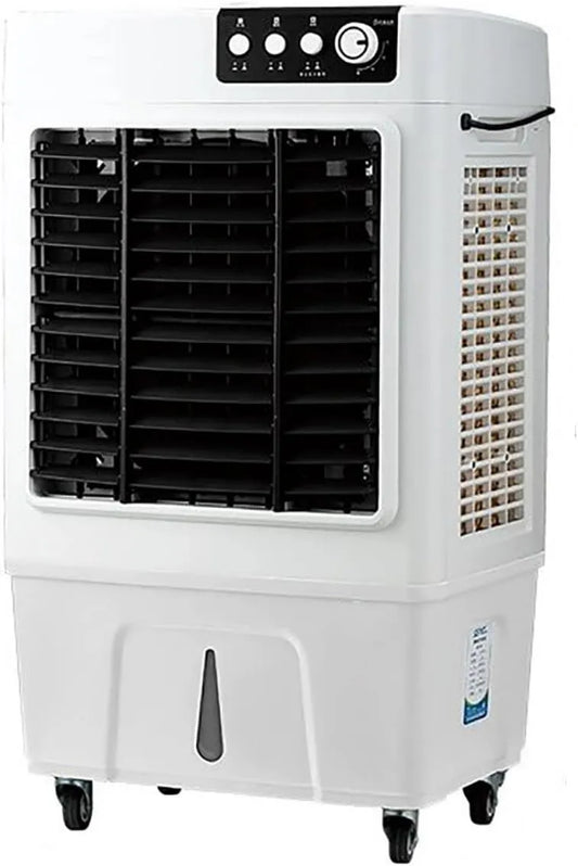 JCSRYD, Klimatyzator 30, 40 l, 90x50x36 cm, przemysłowe, 3 prędkości, oscylacja, duży zbiornik, do przestrzeni handlowej