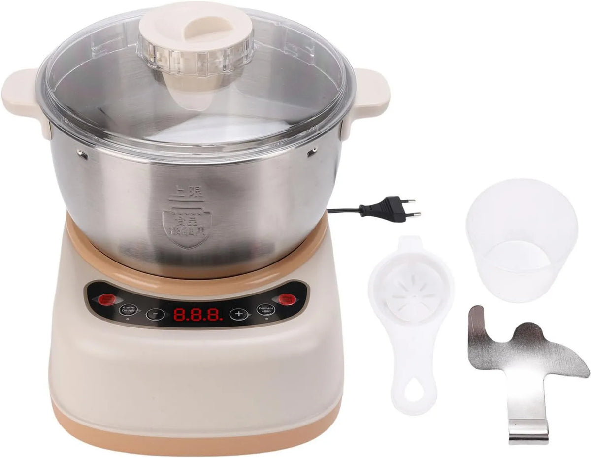 Cocoarm maszynka do makaronu, EU 220 V Paste maszyna, Plug, 5 l, 120 W, 220 V, pizza, stal nierdzewna, do pizzy i ciasta
