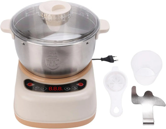 Cocoarm maszynka do makaronu, EU 220 V Paste maszyna, Plug, 5 l, 120 W, 220 V, pizza, stal nierdzewna, do pizzy i ciasta