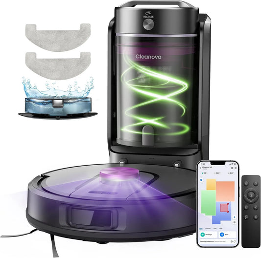Vexilar robot sprzątający, Odkurzacz robot W15 180Min, podłączony przez zdalną / APP / Alexa