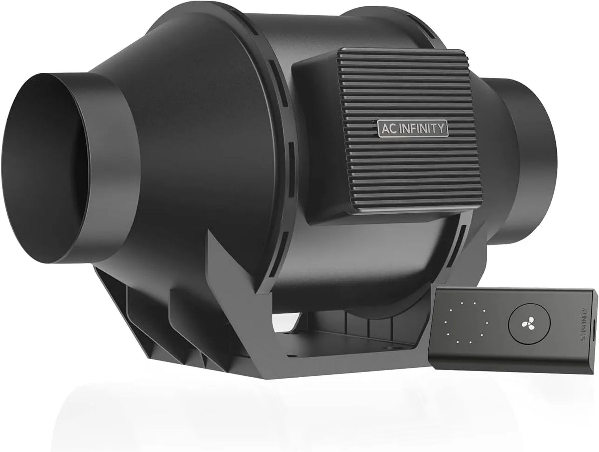 AC Infinity, wentylator cyrkulacyjny powietrza, 10, 2 cm, tłumik, silnik WE, wentylator CLOUDLINE Silence 10
