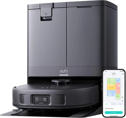 X10 robot odkurzający, 8000 Pa, 2,5 l, praca automatyczna, Robot odkurzający eufy Pro Omni z systemem MopMaster 2.0