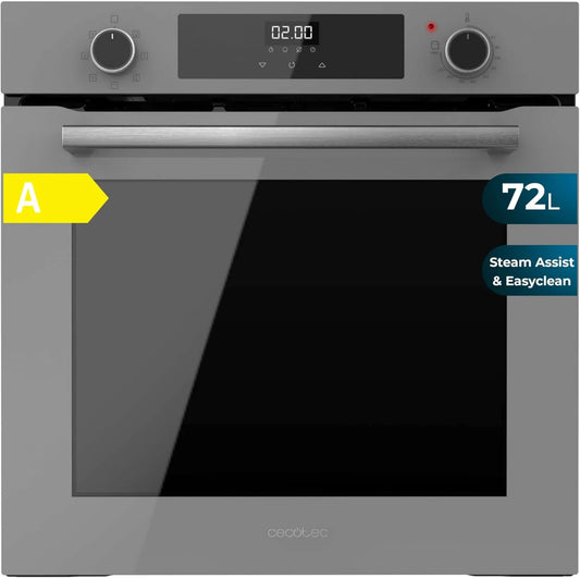 Cecotec M226000 X2 piekarnik elektryczny, 2800 W, 60 cm, funkcja grilla, funkcja pary, tryb grilla, wentylator Assisted Grill, tryb konwekcji