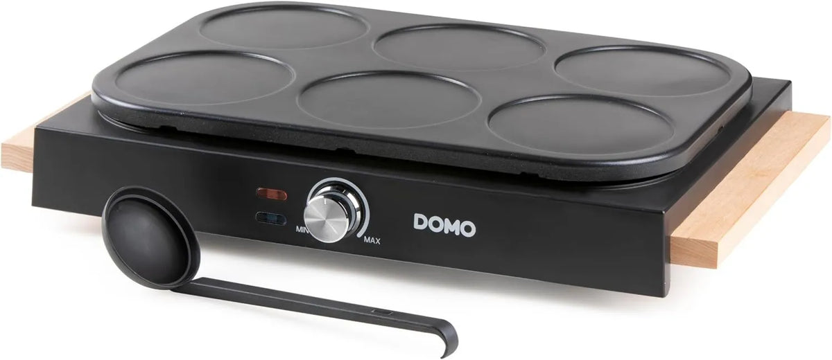 DOMO, DO8717PN Pancake Maker, drewno, FFAS DARMOWE, Crepyre elektryczny