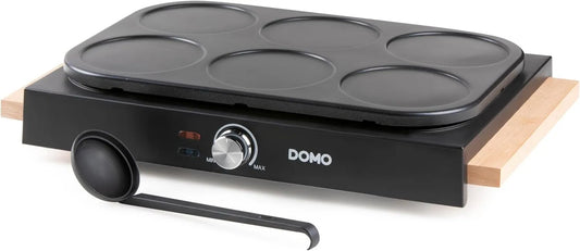 DOMO, DO8717PN Pancake Maker, drewno, FFAS DARMOWE, Crepyre elektryczny