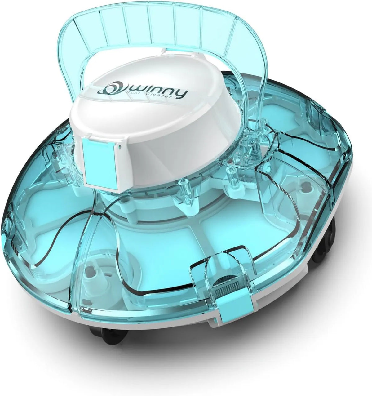 WINNY POOL CLEANER, WINNY POOL urządzenie czyszczące Odkurzacz, Pool WINNY, niebieski, 75 min autonomia dla basenów poza basenem 60 m², urządzenie czyszczące Winny 200 Robot Basen