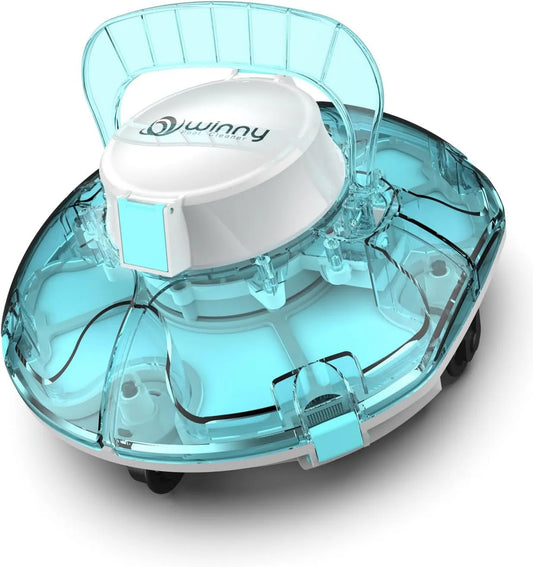 WINNY POOL CLEANER, WINNY POOL urządzenie czyszczące Odkurzacz, Pool WINNY, niebieski, 75 min autonomia dla basenów poza basenem 60 m², urządzenie czyszczące Winny 200 Robot Basen