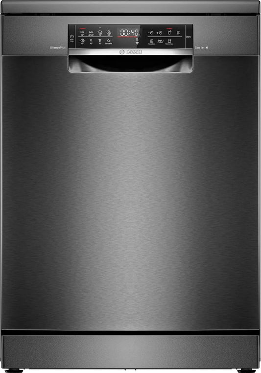Bosch zmywarka wolnostojąca, Model 14c.8pr.6t.tc.dd.42 db. stal SMS6ECC12E 14c.8pr.6t.tc.dd.42 db.ab.acier