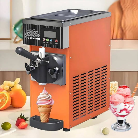 ByBoDi, kostkarka do lodu, lodu i sorbetu, 450 W, LCD, profesjonalny, do domu