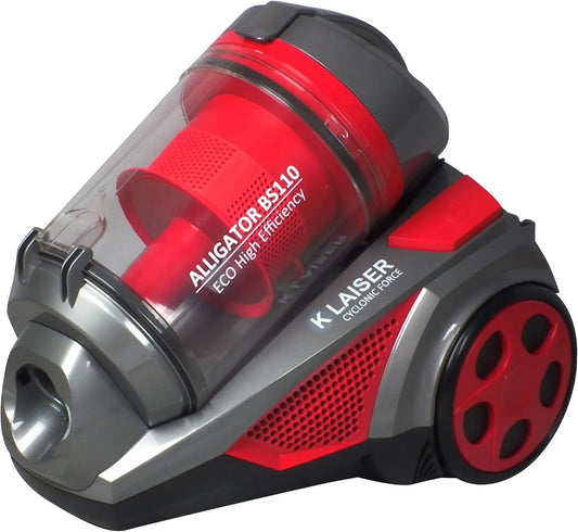 KLAISER odkurzacz tradycyjny, Odkurzacz, 1600 W, bardzo długi 7 Metrów Kord
