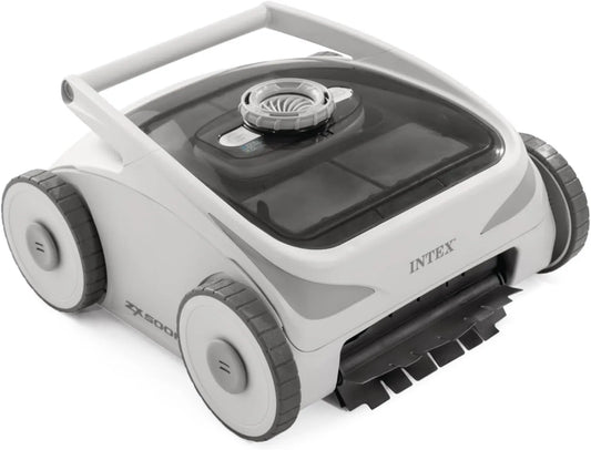 Intex, 28623E ZX500R Robot do czyszczenia basenów, 200.7 cm, bezprzewodowy, do basenów na mokrach