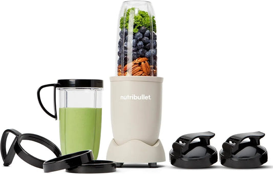 NutriBullet blender kielichowy, Mikser NB910MASN, 900 W, 900 ml i 700 ml soczewki, cyfrowo Pro 900 Watt 700 ml