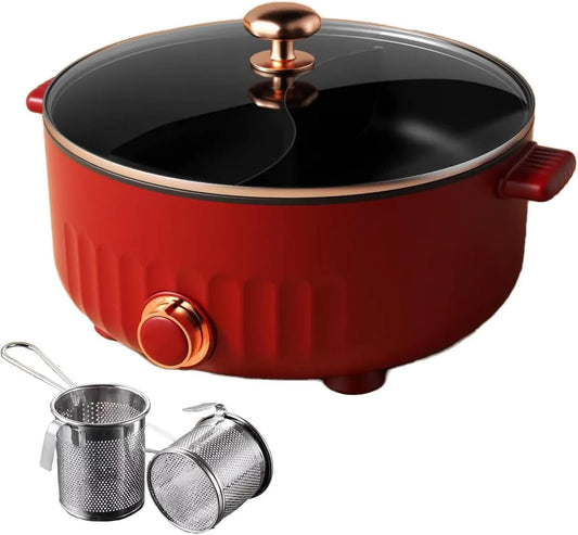 ARTSIM, Fondue, IP65, red, Apparatus, Chiński Fondue Elektryczny